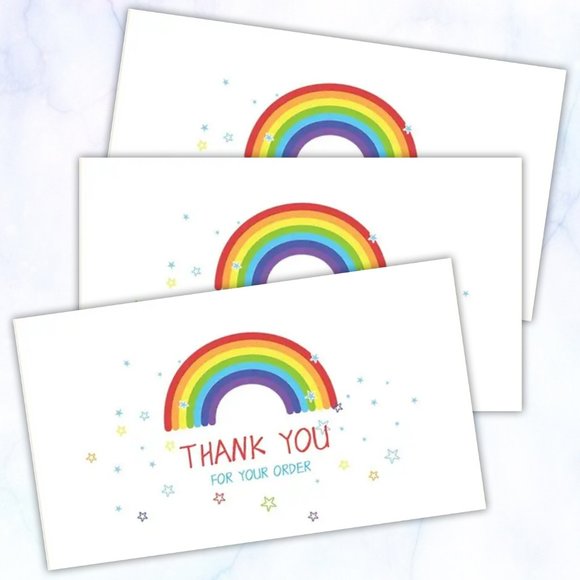 50 Thank You Cards - Picture 3 of 5